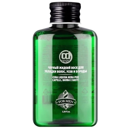 Черный жидкий воск для укладки волос, усов и бороды Constant Delight Barber Care, 100 мл