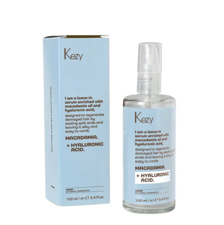 Kezy Сыворотка несмыв. для восст. слабых и повр. волос I Am Macadamia+hyaluronic, 100 мл