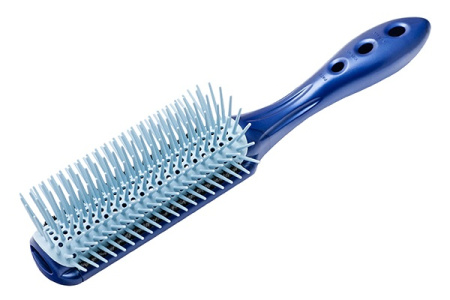 Щетка для укладки Pro Straight Air Styler N9 синяя, 9 рядов