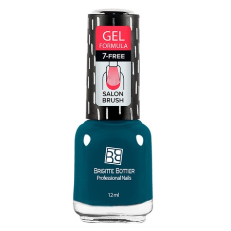 Лак для ногтей Brigitte Bottier Gel Formula, т. 72 морская волна, 12 мл