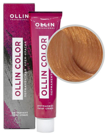 Перманентная крем-краска для волос Ollin Color 10/5 светлый блондин мах., 60 мл