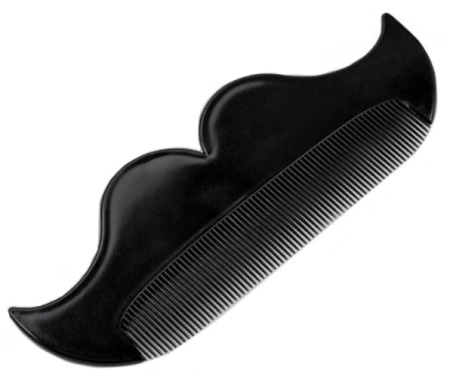 Расчёска - гребень для усов и бороды "Усы"