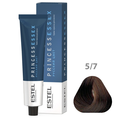 Крем-краска Estel Princess Essex 5/7 шоколад, 60 мл