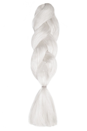 2 Braids White канекалон (белый) легкий 1,3 м суперобъем											
