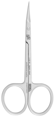 Ножницы для кутикулы Nippon Nippers S-02W японская сталь, 107 мм