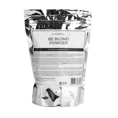 Обесцвечивающая пудра для волос TNL Be Blond Powder, 500 г