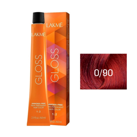 Микстон Lakme Gloss 0/90 красный, 60 мл