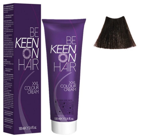 Крем-краска Keen Colour Cream XXL 4.0 коричневый, 100 мл