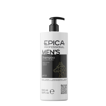 МП Epica Мужской шампунь с кондиционирующим эффектом Men's, 1000 мл