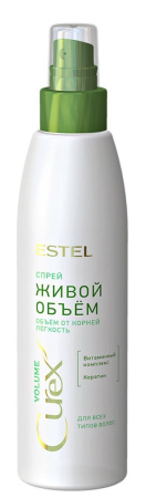 Спрей для всех типов волос Estel Curex Volume "Живой объём", 200 мл