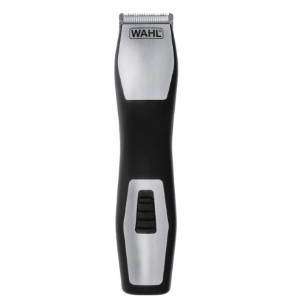 Триммер для стрижки усов и бороды Wahl GroomsMan Pro 9855-1216, черный-серебро