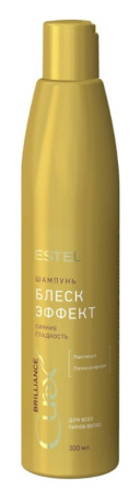 Шампунь для всех типов волос Estel Curex Brilliance "Блеск-эффект", 300 мл