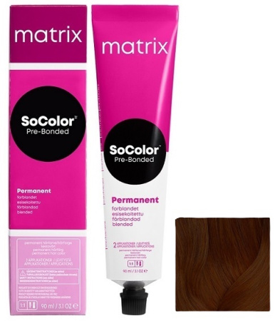 Matrix Краситель SoColor 6N с бонд. темный блондин, 90 мл акция