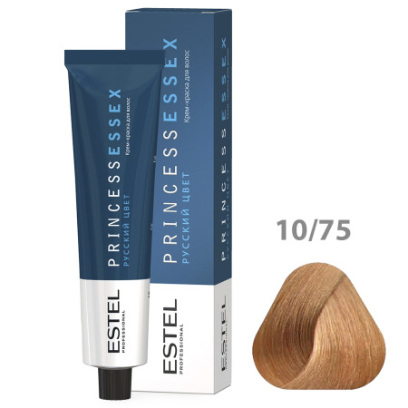 Крем-краска Estel Princess Essex 10/75 светлый блондин коричнево-красный, 60 мл
