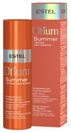 Тоник-мист освежающий для лица, тела и волос Estel Otium Summer, 100 мл