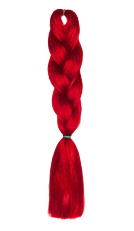 Hairshop AIDA F20 Красно-малиновый, коса для афропричесок и дред-локов, 1,3 м
