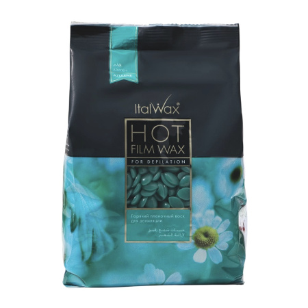 МП Italwax Воск горячий (пленочный) Азулен гранулы в пакете, 500 г
