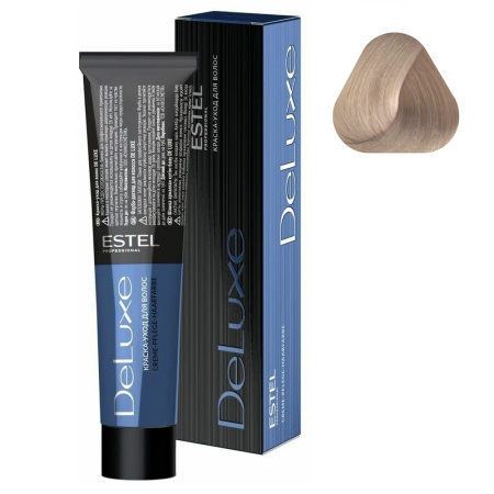 Краска-уход Estel De Luxe 10/16 светлый блондин пепельно-фиолетовый, 60 мл