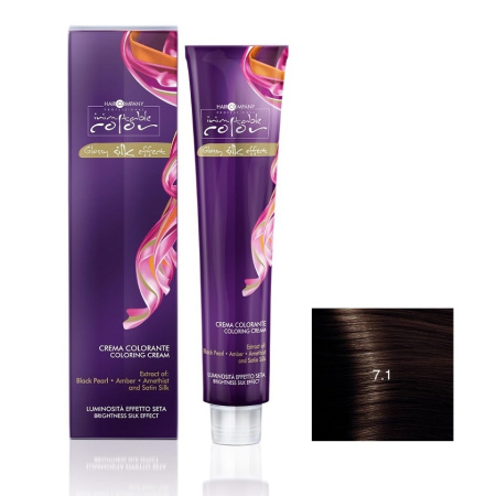 Крем-краска Hair Company Inimitable Color 7.1 русый пепельный, 100 мл