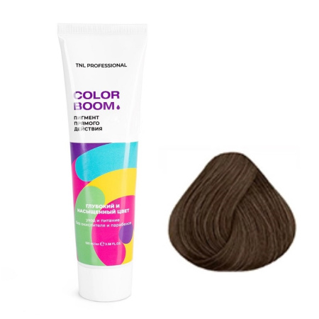 TNL Пигмент прямого действия Color Boom без окислителя, коричневый, 100 мл
