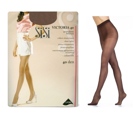 Колготки SiSi Victoria 40 den, Moka, 4
