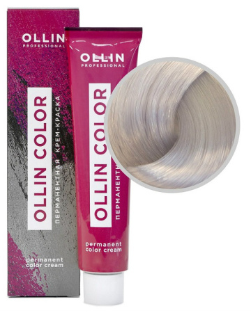 Перманентная крем-краска для волос Ollin Color 10/22 светлый блондин фиол., 60 мл