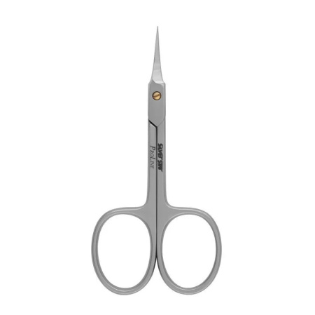 Silver Star Proline Ножницы для кутикулы, удлиненные зауженные лезвия, плечики, Pro 505