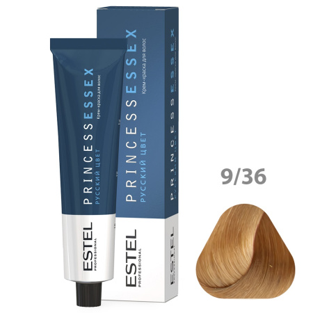 Крем-краска Estel Princess Essex 9/36 блондин золотисто-фиолетовый, 60 мл