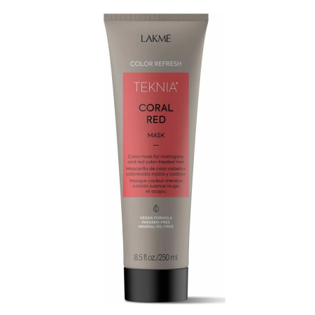 Маска для обновления цвета красных оттенков волос Lakme, 250 мл
