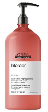 Шампунь Loreal Inforcer для предотвращения ломкости волос, 1500 мл