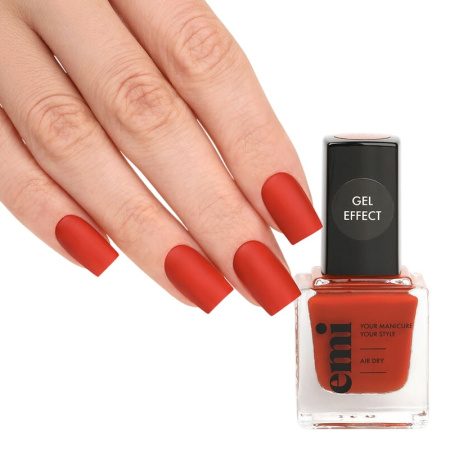 E.MI Ультрастойкий лак Gel Effect №221 манящий зов, 9 мл