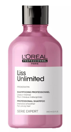 L’Oreal Шампунь разглаживающий для непослушных и вьющихся волос Liss Unlimited, 300 мл