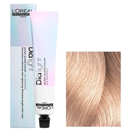 Краситель L’Oreal Dia Light 10.02 очень-очень светлый блондин натуральный перламутровый, 50 мл