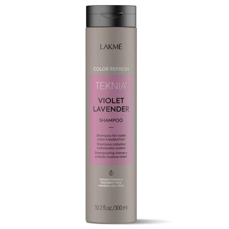 Шампунь для обновления цвета фиолетовых оттенков волос Lakme, 300 мл