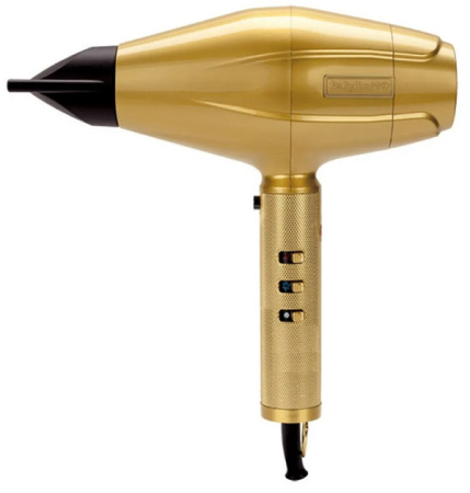 Фен профессиональный для сушки волос BaByliss PRO Gold FX BAB-FXBDG1E