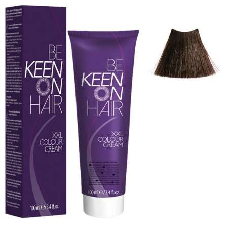 Крем-краска Keen Colour Cream XXL 5.0 светло-коричневый, 100 мл