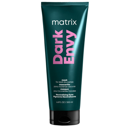 Маска Matrix Total Results Dark Envy для нейтрализации красных оттенков на тёмных волосах, 200 мл