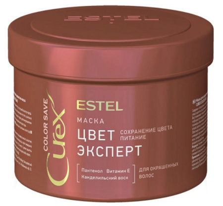 Маска для окрашенных волос Estel Curex Color Save "Цвет-эксперт", 500 мл