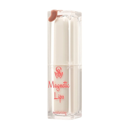 Помада увлажняющая для губ Shinewell Magnetic Lips, т. 08 натуральный нюд, 3 г