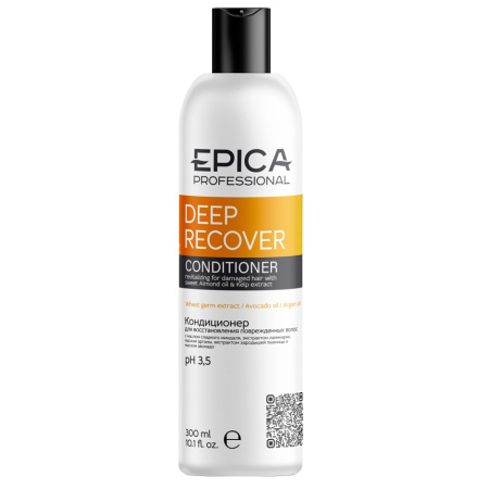 Кондиционер Epica Deep Recover для восстановления поврежденных волос, 300 мл
