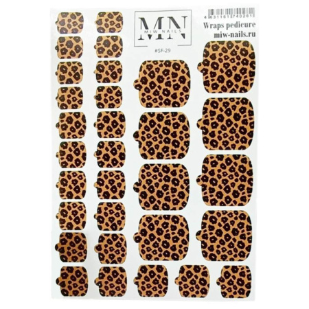 Плёнки для педикюра MIW Nails SF-29