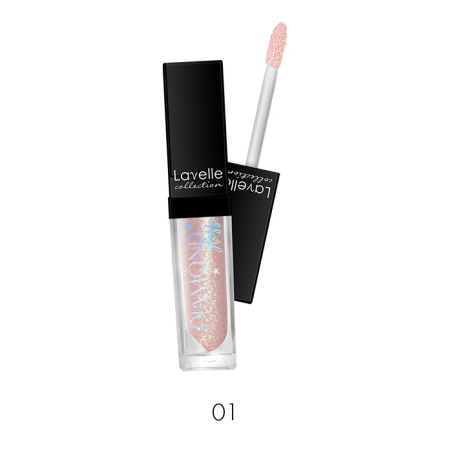 Блеск для губ Lavelle Collection Diamond Gloss, т. 01 beige, 5 мл
