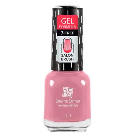 Лак для ногтей Brigitte Bottier Gel Formula, т. 24 пастельно розовый, 12 мл