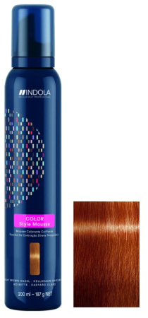 Мусс оттеночный с эффектом стайлинга Color Style Mousse Средне-коричневый, 200 мл 
