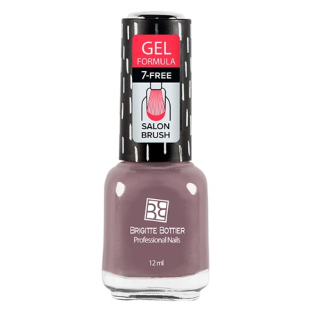 Лак для ногтей Brigitte Bottier Gel Formula, т. 76 розовато-лилово-серый, 12 мл