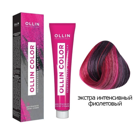 Крем-краска для волос OLLIN Fashion Color экстра интенсивный фиолетовый, 60 мл