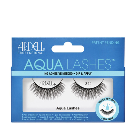 Ресницы накладные "Aqua Lash" 344 Ardell, т. чёрный