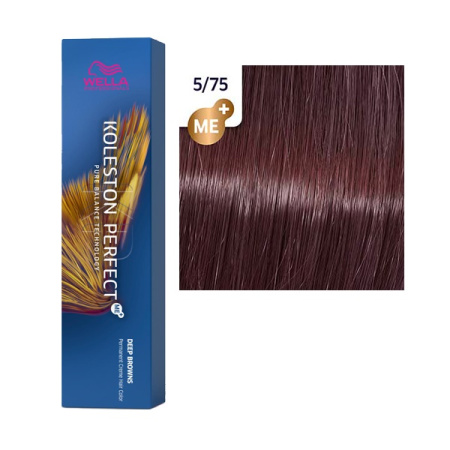 Wella Крем-краска стойкая Koleston P. 5/75 Темный палисандр, 60 мл