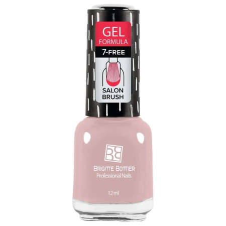 Лак для ногтей Brigitte Bottier Gel Formula, т. 87 нюд, 12 мл