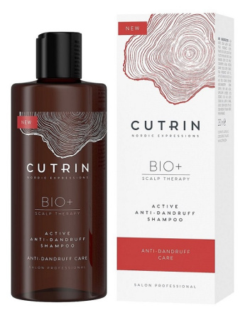 Шампунь против перхоти Cutrin Bio+ Active Anti-Dandruff, 250 мл
